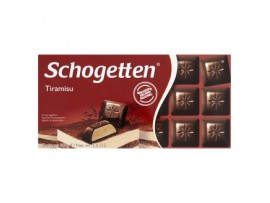 Schogetten горький шоколад с начинкой Тирамису 100 г
